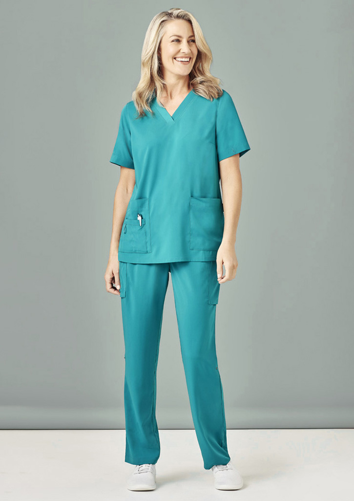 Womens Avery V-Neck Scrub Top