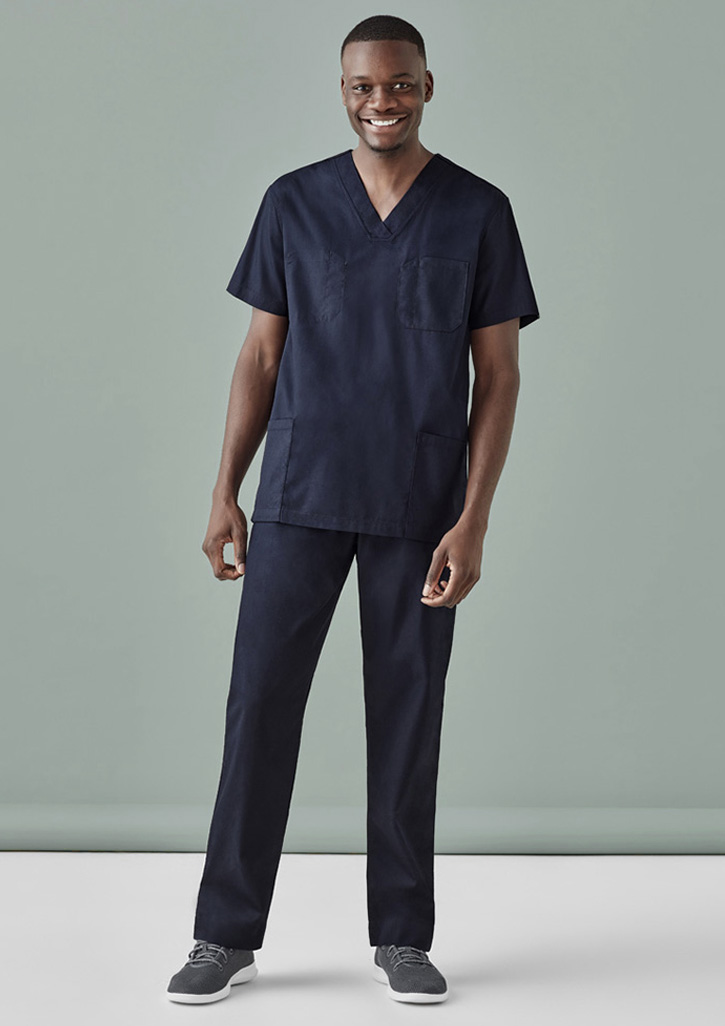 Drak-blue Unisex Hartwell Reversible Scrub Top