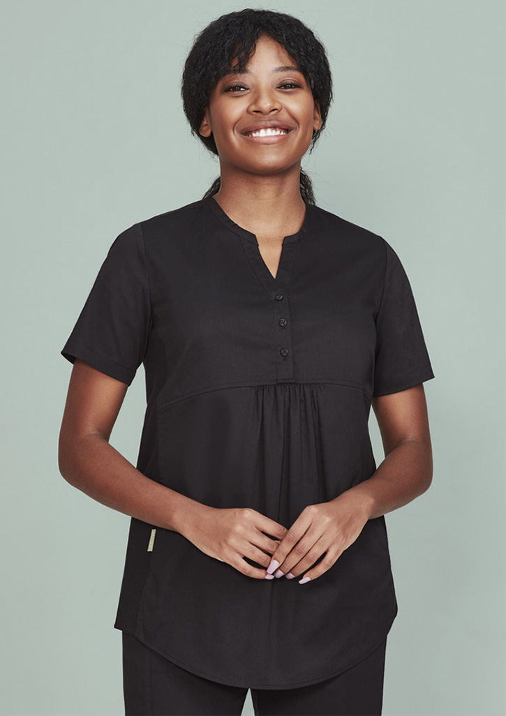 Womens Rose Tunic Scrub Top - meduniforms.com.au