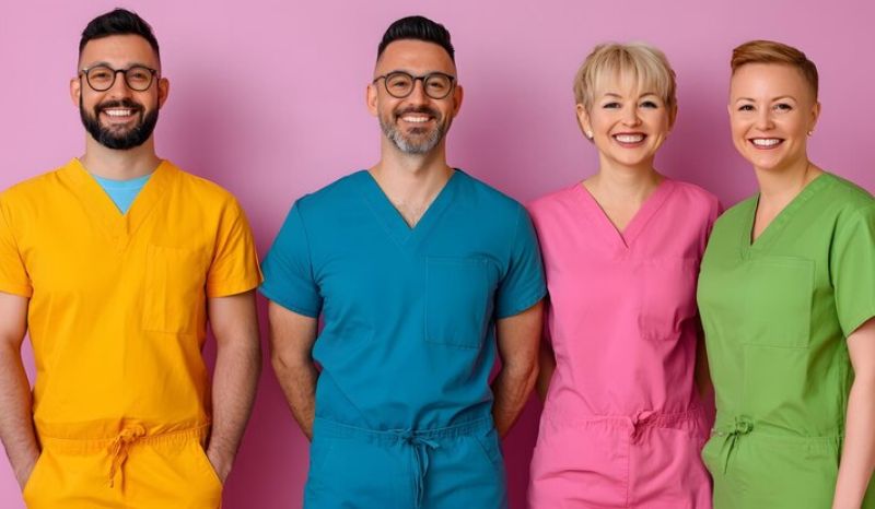 Color-Coded Scrubs